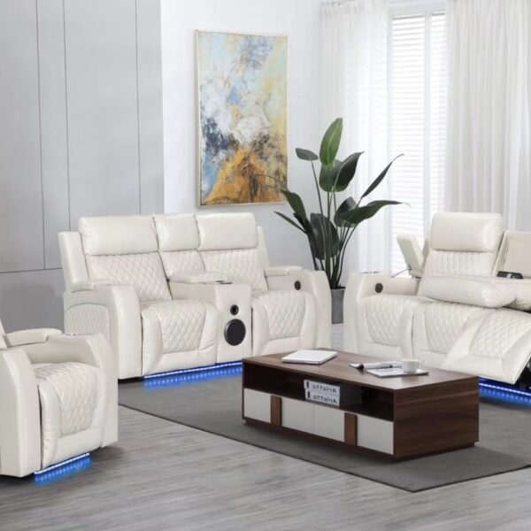 Air Leather Couch Set